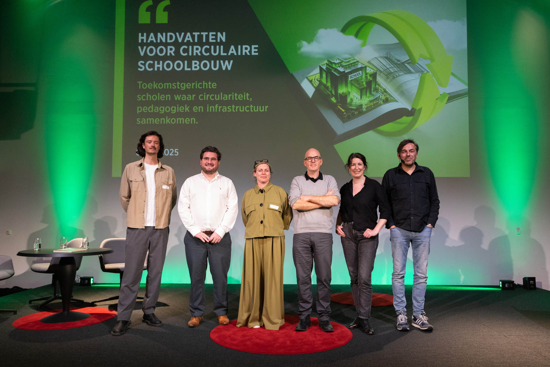 Handvatten voor circulaire schoolbouw